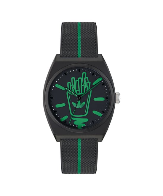 Adidas Originals Projekt Zwei Unisex Schwarz Uhr AOST25040 - Image 1