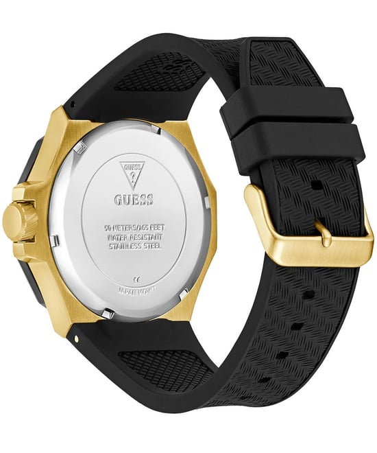 Guess Indy Herren Armbanduhr Schwarz GW0853G2 - Image 3