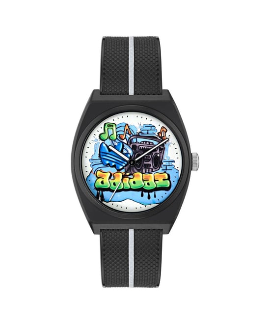 Adidas Originals Projekt Zwei Unisex Schwarz Uhr AOST25041 - Image 1