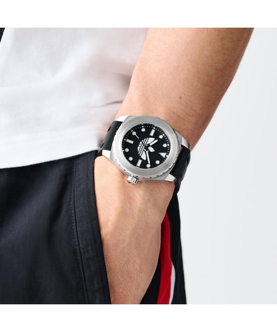 Adidas Originals Discoverer One Unisex Uhr Schwarz AOSY25021 - Image 4