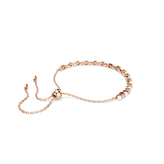 Swarovski 'Matrix Pearl' Damen Armband aus vergoldetem Metall - Rosé 5729506 - Image 4