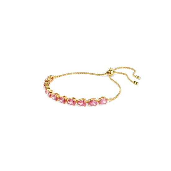 Swarovski 'Matrix Pear' Damen-Armband aus goldplattiertem Metall - Gold 5707187 - Image 2