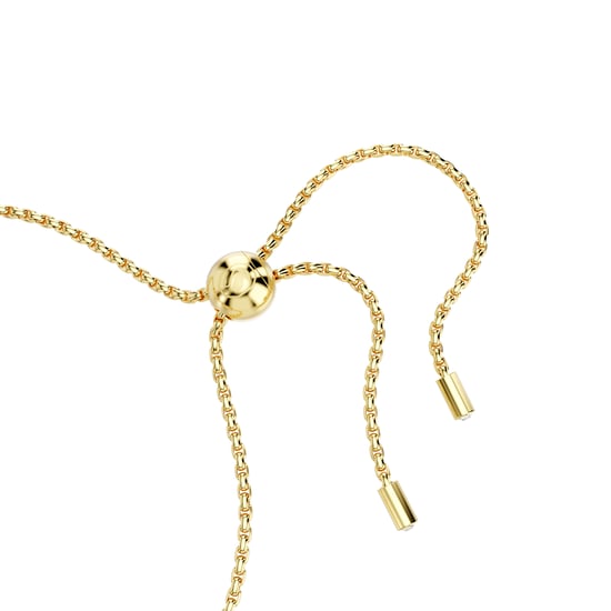 Swarovski 'Matrix Pear' Damen-Armband aus goldplattiertem Metall - Gold 5707187 - Image 3