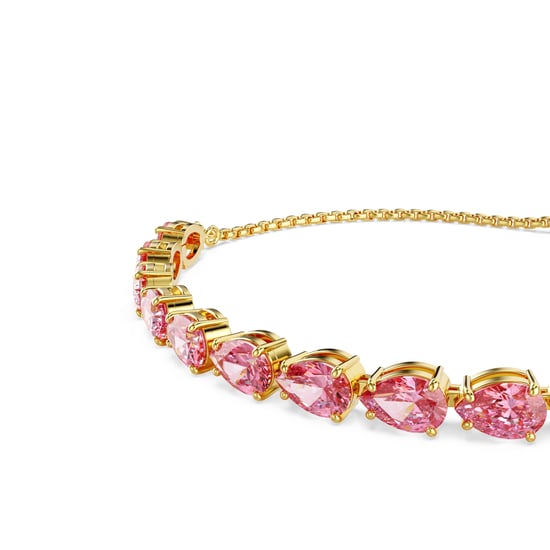Swarovski 'Matrix Pear' Damen-Armband aus goldplattiertem Metall - Gold 5707187 - Image 4