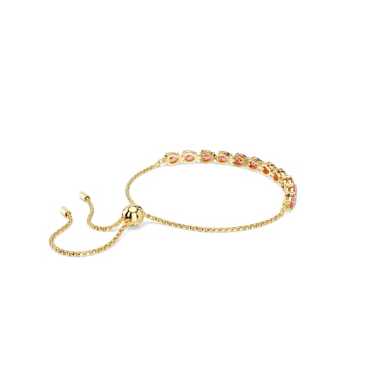 Swarovski 'Matrix Pear' Damen-Armband aus goldplattiertem Metall - Gold 5707187 - Image 5