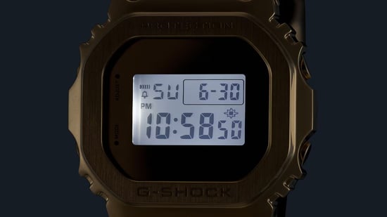Casio G-shock G-steel Gold Herren Armbanduhr GM-5600YMG-9ER - Image 4