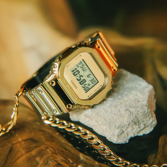 Casio G-shock G-steel Gold Herren Armbanduhr GM-5600YMG-9ER - Image 5
