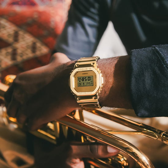 Casio G-shock G-steel Gold Herren Armbanduhr GM-5600YMG-9ER - Image 6