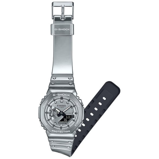 Casio G-Shock G-Steel Herren Silberne Uhr GM-2100YM-8AER - Image 2