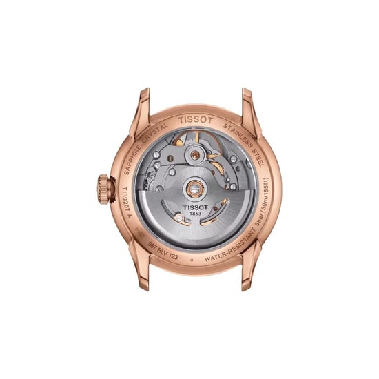 Tissot T-classic Chemin Des Tourelles Powermatic 80 Damenuhr Beigefarben T1392073603100 - Image 3