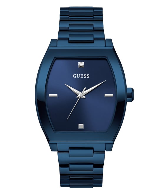 Guess Pünktliche Herren Blau Uhr GW0847G2 - Image 1