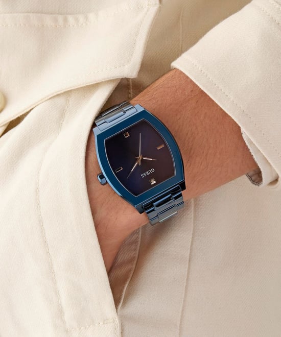 Guess Pünktliche Herren Blau Uhr GW0847G2 - Image 6