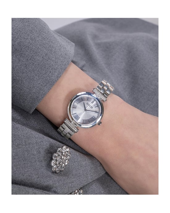 Guess Array Damen Silberne Uhr GW0762L1 - Image 4