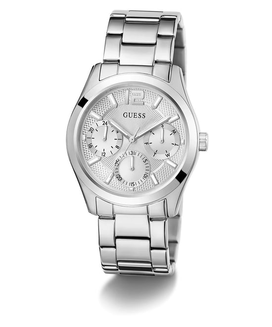 Guess Zoe Damen Silber Uhr GW0760L1 - Image 4