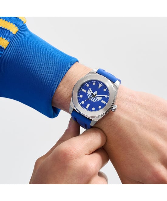 Adidas Originals Discoverer One Unisex Uhr Blau AOSY25020 - Image 5