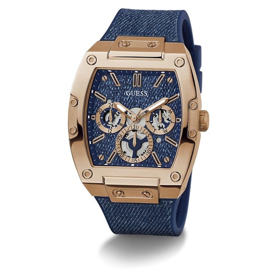 Guess Phoenix Herrenarmbanduhr Blau GW0786G2 - Image 4