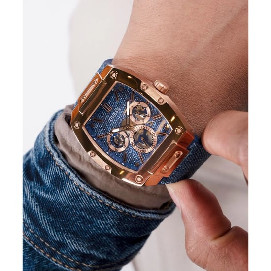 Guess Phoenix Herrenarmbanduhr Blau GW0786G2 - Image 6