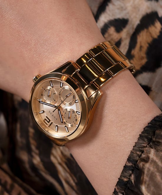 Guess Zoe Damen Gold Uhr GW0760L2 - Image 5