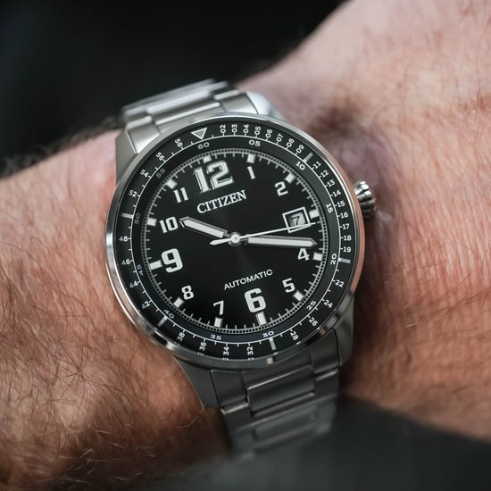 Citizen Urban Military Herren Silber Uhr NJ0190-51X - Image 4