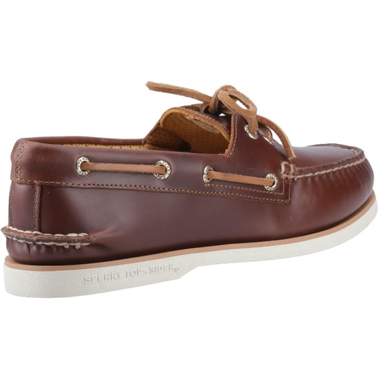 Sperry Authentic Gold Cup Herren Bootsschuhe Aus Leder In Beige - Image 2