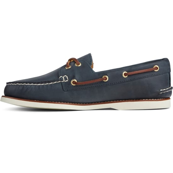 Sperry Authentic Gold Cup Herren Bootsschuhe Aus Leder In Marineblau - Image 5