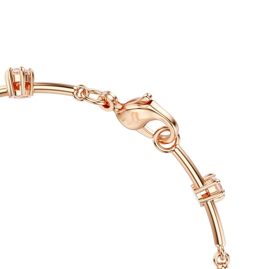Swarovski 'Constella Bars' Damen Armband aus vergoldetem Metall - Rosé 5729505 - Image 4