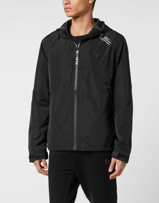 Plein Sport Nylon-Windbreaker - Schwarz - Image 3