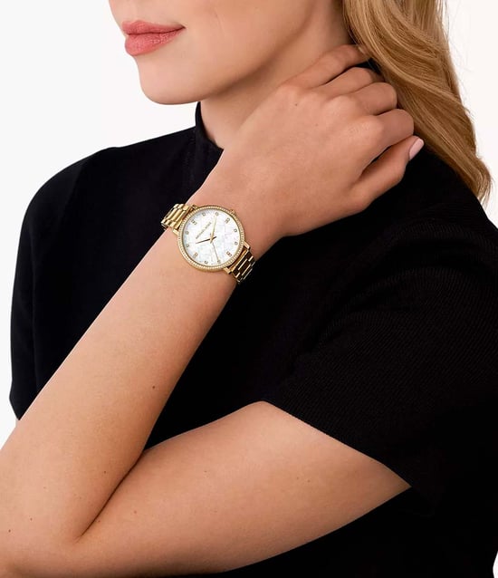 Michael Kors Pyper Damen Goldene Uhr MK4666 - Image 4