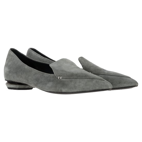 Nicholas Kirkwood Beya Slipper aus grauem Wildleder - Image 4