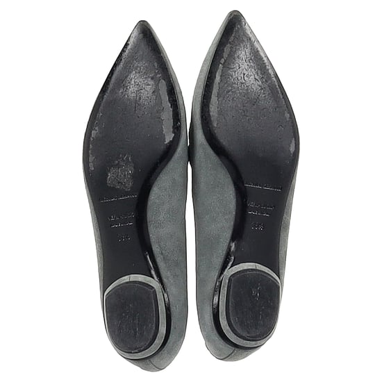 Nicholas Kirkwood Beya Slipper aus grauem Wildleder - Image 6
