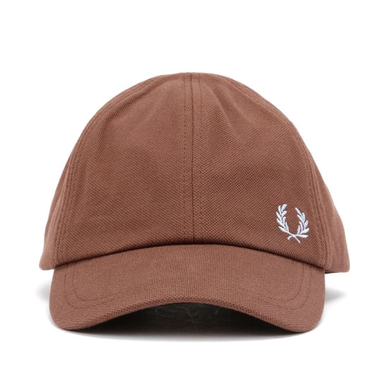 Einkaufen Für Fred Perry Pique Classic Baumwollbraune Kappen - Image 1