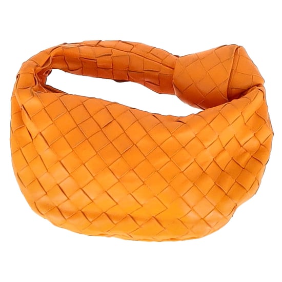 Bottega Veneta Mini Jodie aus orangefarbenem Leder - Image 1