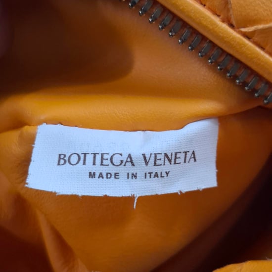 Bottega Veneta Mini Jodie aus orangefarbenem Leder - Image 6