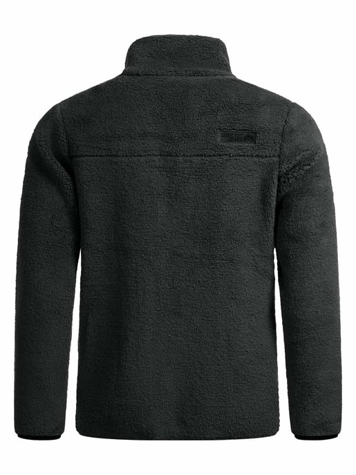 Arctic Seven Herren Sherpa Fleecejacke – Warme Outdoorjacke mit Zipper – Anthrazit - Image 4