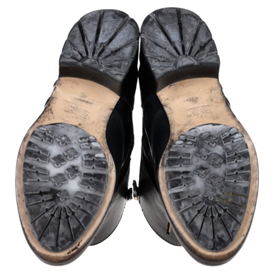 Valentino – Rockstud – Schnürstiefeletten aus schwarzem Leder - Image 6