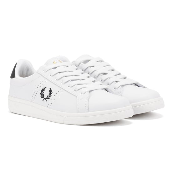 Fred Perry Cupsole Leder Herren Weiße Sneakers - Image 1
