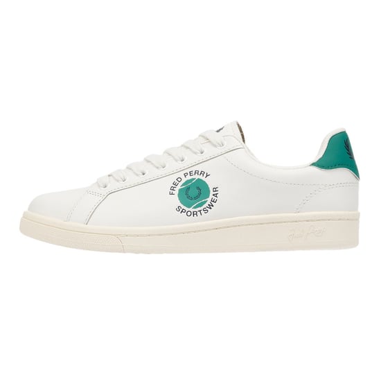 Fred Perry Tennis Cupsole Leder Herren Weiße Sneakers - Image 6