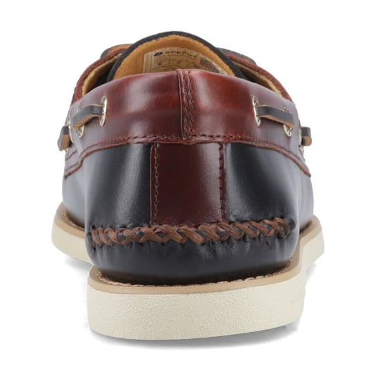 Sperry Authentic Gold Cup Herren Bootsschuhe Aus Schwarzem/Braunem Leder - Image 2