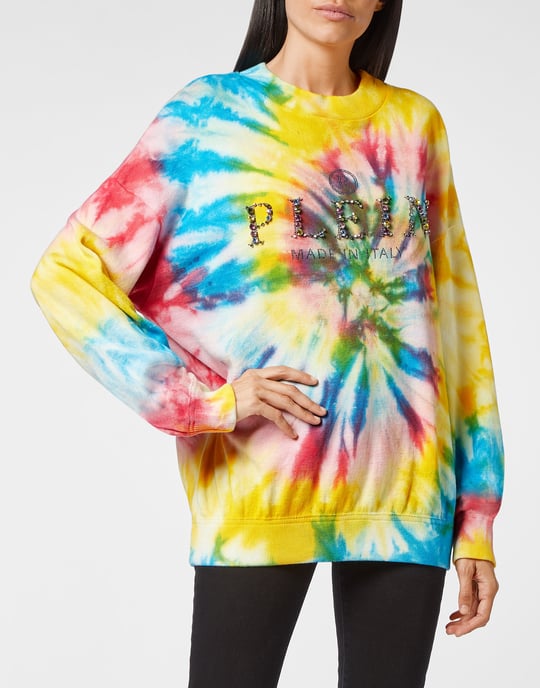 Rundhalspullover Tie Dye - Image 2