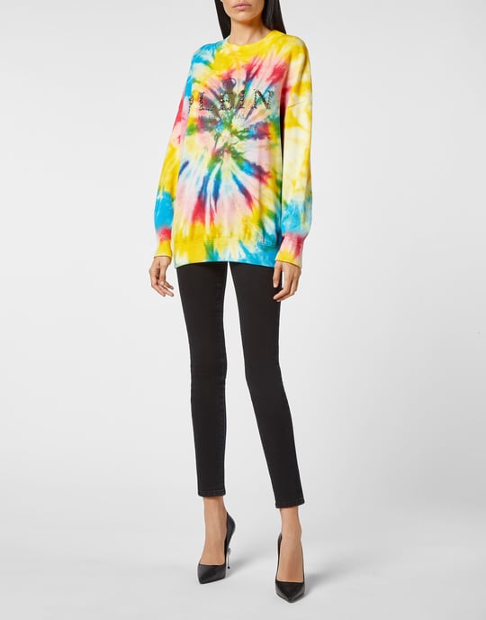 Rundhalspullover Tie Dye - Image 4