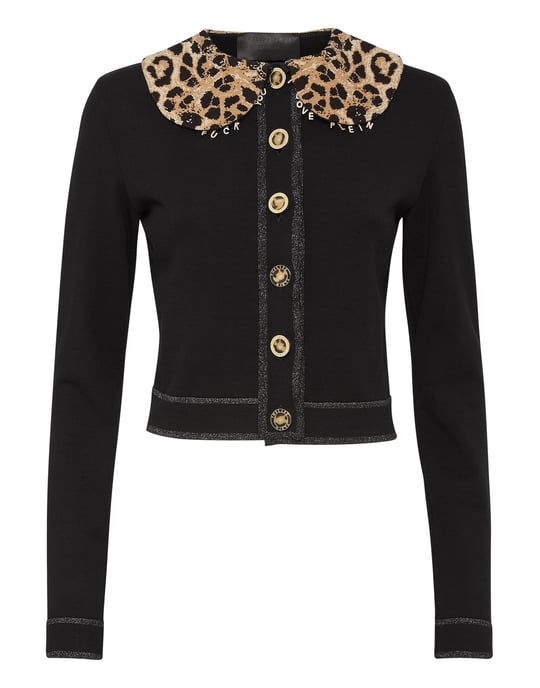 Strickjacke Leopard - Image 1