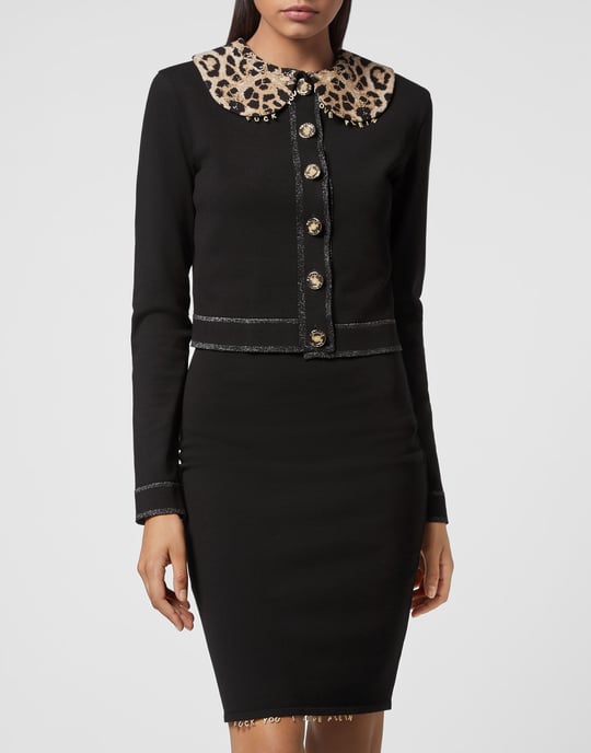 Strickjacke Leopard - Image 2