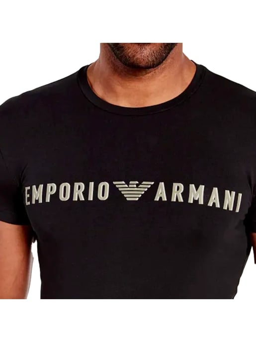 Emporio Armani Herren T-Shirt Gesprochenen Adler - Image 3