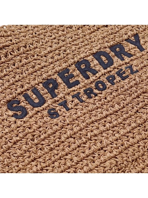 Superdry Damen-Tragetaschen Raffia City - Image 3