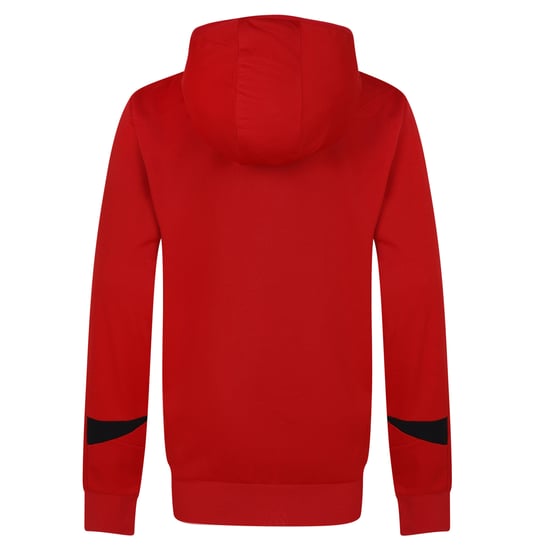 Umbro - "Total Training" Kapuzenpullover für Kinder (Zinnoberrot/Schwarz) - Image 2