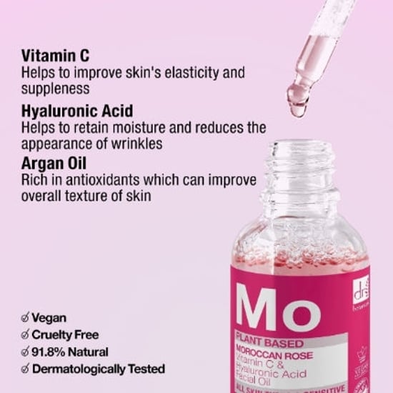 Dr Botanicals Anti-Aging Marokkanisches Rosen Superfood Gesichtsöl Duo-Set - Image 3