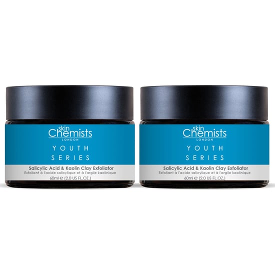 skinChemists Jugendserie Salicylsäure & Kaolin-Ton Peeling 60ml x 2 Duo Pack - Image 1