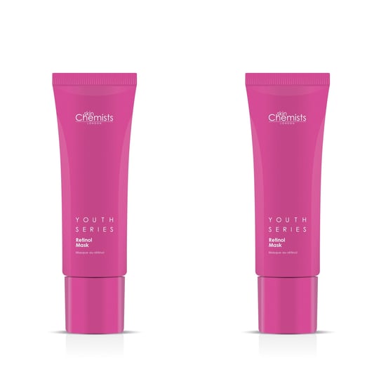 skinChemists Jugendserie Retinol & Bakuchiol Maske 50ml x 2 Duo-Pack - Image 1