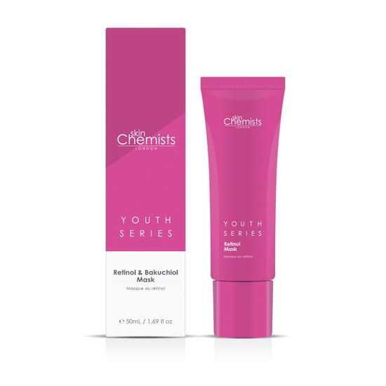 skinChemists Jugendserie Retinol & Bakuchiol Maske 50ml x 2 Duo-Pack - Image 3
