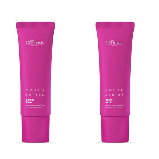 skinChemists Jugend-Serie Retinol-Maske 50ml x 2 Duo-Pack - Image 1